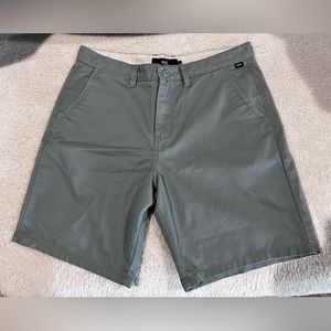 Gray Vans Shorts 33 Waist